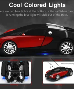 Voiture robot transformable télécommandée avec lumières, sons et commande gestuelle – pour enfants